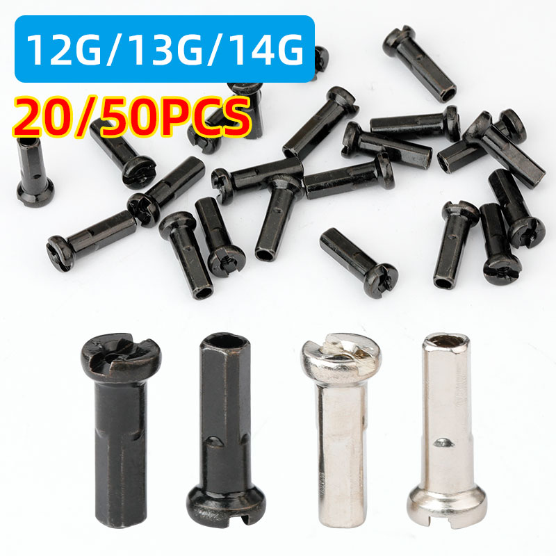 Spoke Nipple Brass - 20/50개 구리 니플 14G 13G MTB