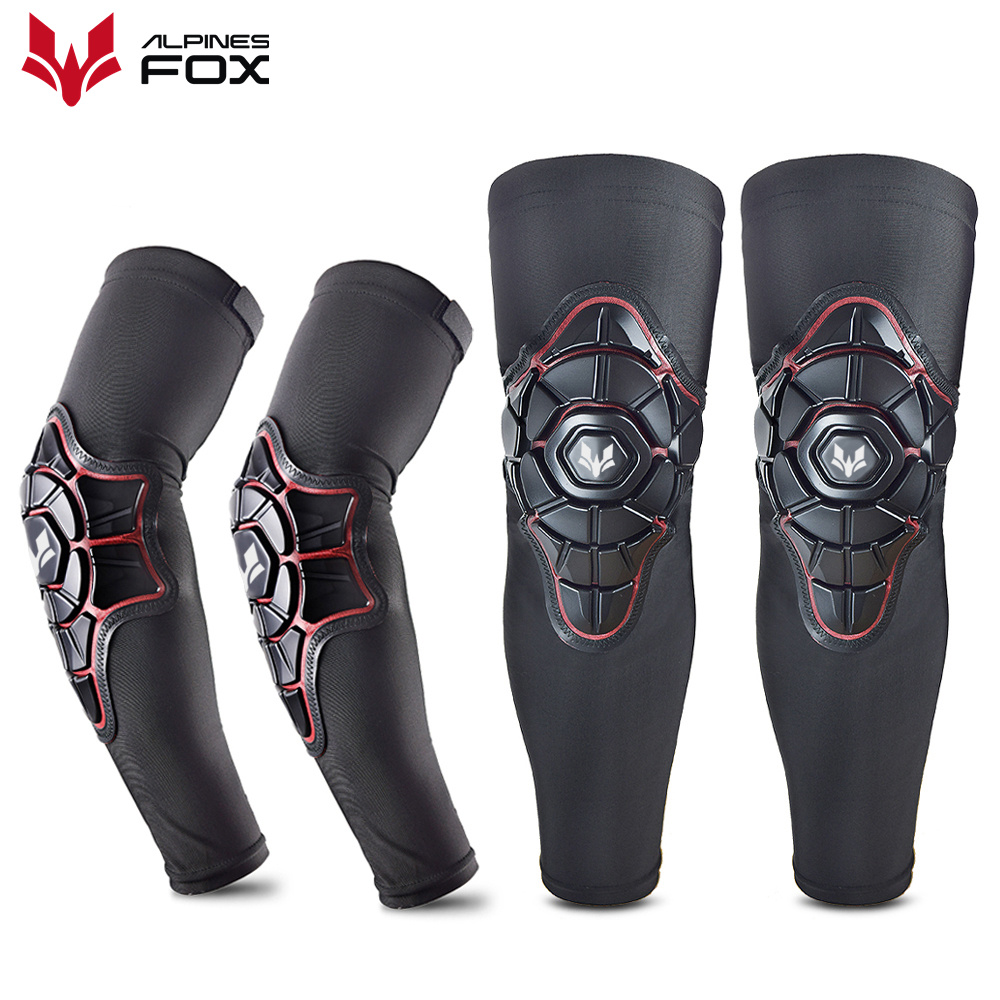 Mountain Biking Elbow Pads - 남자 오토바이 Kneepads 팔꿈치 받침대 레이디