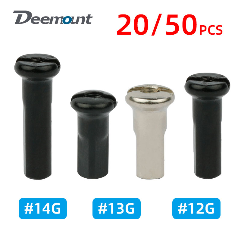 Spoke Nipple Brass - 20/50개 황동 스포크 니플 14G 13G