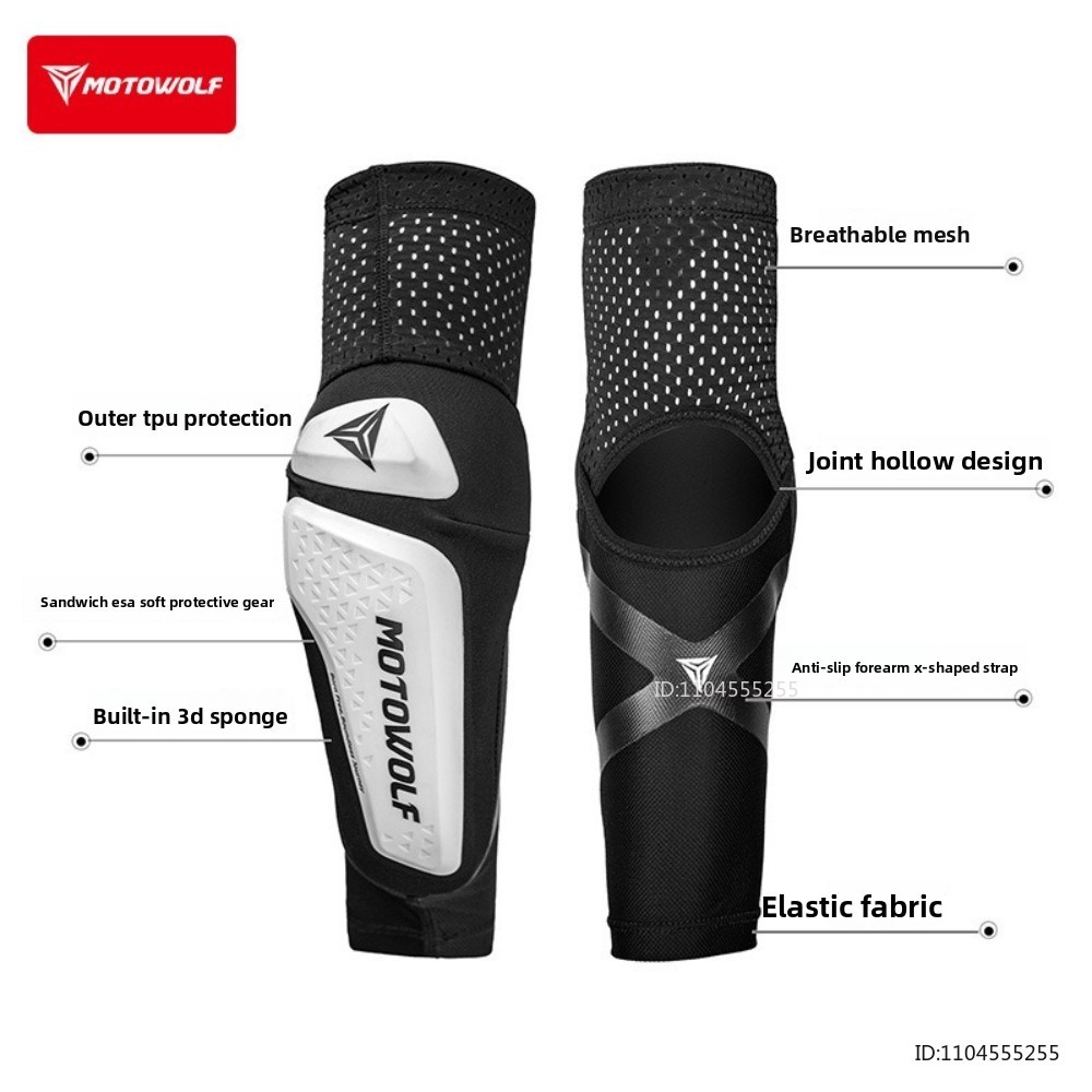 새로운 오토바이용 팔꿈치 보호대, 신축성 있고 통기성이 - Mountain Biking Elbow Pads 리뷰 및 가격
